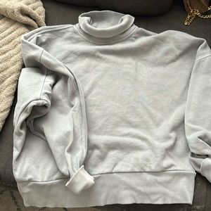 The north face crop sweater